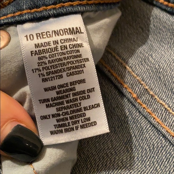 Bethany Mota high waisted jeggings size 10 - Picture 5 of 8